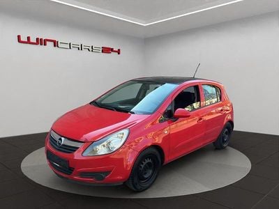 Brugt Opel Corsa 90 HK (66 kW) 2007 Rød Hatchback