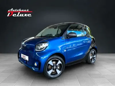 Gebraucht Smart ForTwo Coupé 60 kW (82 PS) 2021 Blauschwarz metallic Coupé