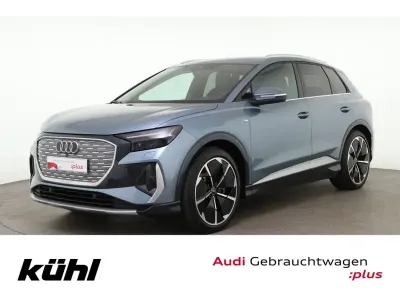 Brugt Audi Q4 e-tron S-Line 150 kW (204 HK) 2021 Blå SUV