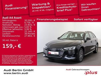 Gebraucht Audi A4 Ambiente 204 PS (150 kW) 2022 Brillantschwarz Kombi