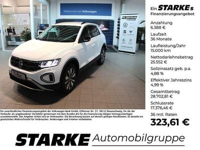 Second-hand VW T-Roc Goal 150 CP (110 kW) 2025 Alb SUV