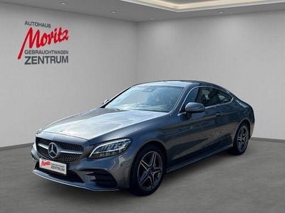 Gebraucht Mercedes C180 AMG line 156 PS (114 kW) 2019 Grau Coupé