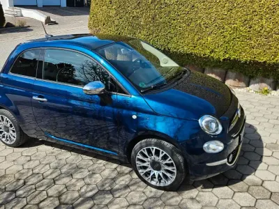 Gebraucht Fiat 500 Lounge 69 PS (50 kW) 2018 Blau Kleinwagen