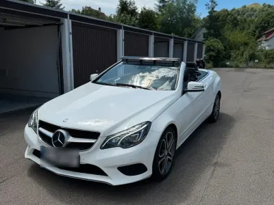 Gebraucht Mercedes E350 258 PS (189 kW) 2016 Weiß Cabrio