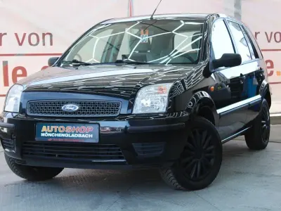 Gebraucht Ford Fusion 80 PS (58 kW) 2004 Schwarz Kleinwagen