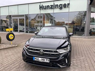 Gebraucht VW T-Roc Cabriolet R-line 150 PS (110 kW) 2025 Schwarz Cabrio