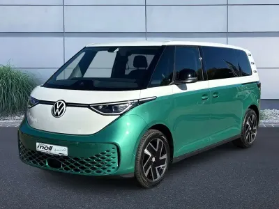 Neu VW ID. Buzz Pro 210 kW (286 PS) 2026 Candyweiß/bay leaf green meta Van / Kleinbus