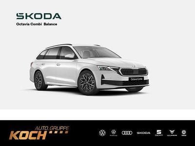 Neu Skoda Octavia 150 PS (110 kW) 2026 Moonweiss metallic Kombi
