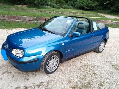 Gebraucht VW Golf Cabriolet Classicline 101 PS (74 kW) 2000 Blau Cabrio