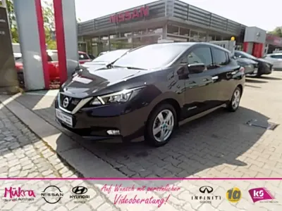 Brugt Nissan Leaf N-Connecta 110 kW (150 HK) 2019 Sort Hatchback