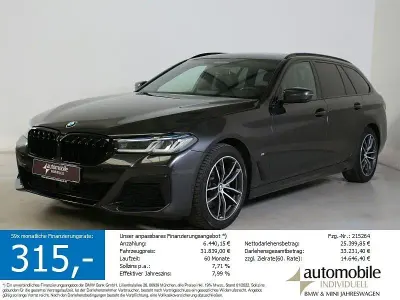 Gebraucht BMW 520 M Sport 190 PS (139 kW) 2021 Grau Kombi
