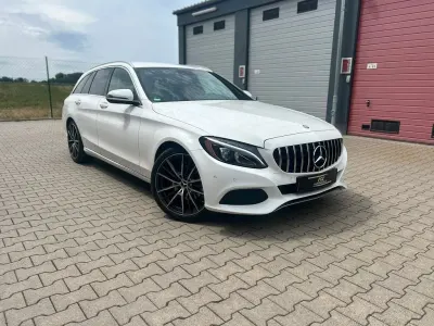 Gebraucht Mercedes C200 AMG 184 PS (135 kW) 2016 Weiß Kombi