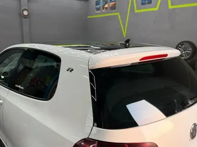 Gebraucht VW Golf VI R-line 160 PS (117 kW) 2011 Weiß Kleinwagen