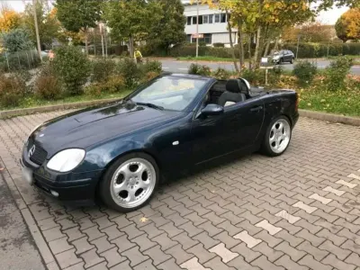 Gebraucht Mercedes SLK200 193 PS (141 kW) 1997 Schwarz Cabrio