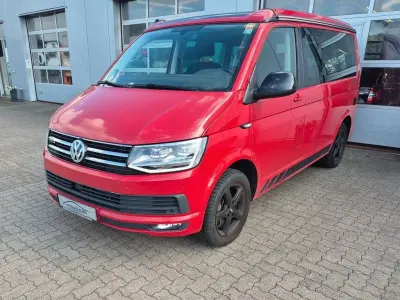 Brugt VW California Edition 204 HK (150 kW) 2018 Rød Van
