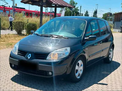 Gebraucht Renault Scénic 120 PS (88 kW) 2005 Schwarz Van / Kleinbus