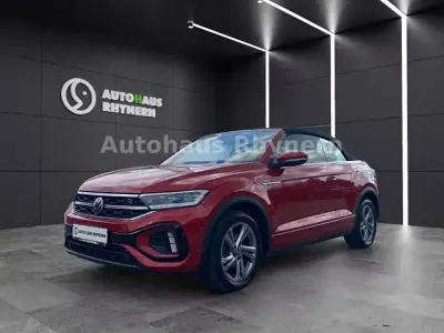 Gebraucht VW T-Roc Cabriolet 150 PS (110 kW) 2023 Rot Cabrio