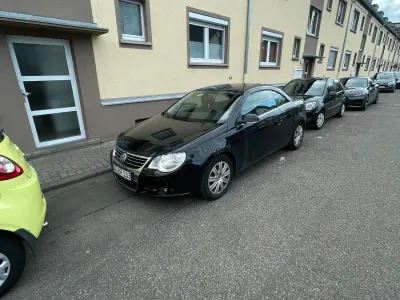 Brugt VW Eos 140 HK (102 kW) 2007 Sort Cabriolet