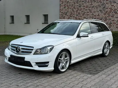 Gebraucht Mercedes C250 AMG 204 PS (150 kW) 2012 Weiß Kombi