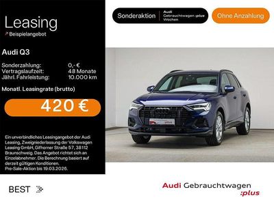Gebraucht Audi Q3 S-Line 150 PS (110 kW) 2025 Navarrablau metallic (metallic) SUV