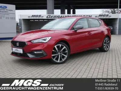 Gebraucht Seat Leon FR 150 PS (110 kW) 2021 "desire" rot Limousine