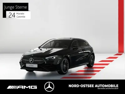 Gebraucht Mercedes A200 Advanced Plus 150 PS (110 kW) 2025 Metalliclack kosmosschwarz Limousine