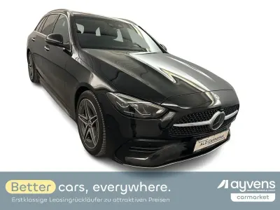 Gebraucht Mercedes C220 Advanced 197 PS (144 kW) 2024 Schwarz  unilack Kombi