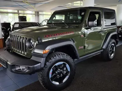 Gebraucht Jeep Wrangler Unlimited Rubicon 272 PS (200 kW) 2022 Grün SUV