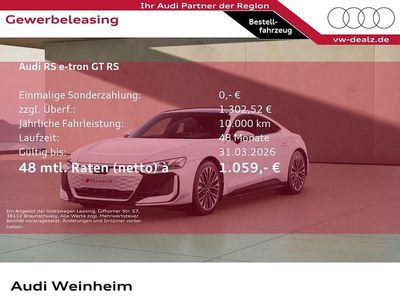 Weiß Neu 2026 Audi e-tron GT quattro Sport Limousine | 149.050 €