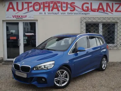 Gebraucht BMW 220 Gran Tourer M Sport 190 PS (139 kW) 2016 Blau Van / Kleinbus