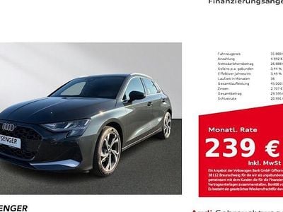 Usado Audi A3 Advanced 116 HP (85 kW) 2025 Cinzento Sedan