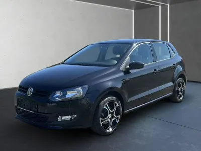Gebraucht VW Polo Comfortline 86 PS (63 kW) 2010 Schwarz Kleinwagen