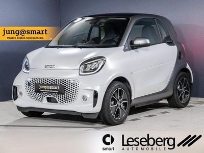 Bodypanels in moon white (matt Gebraucht 2023 Smart ForTwo Electric Drive Passion Coupé | 16.980 € (Fairer Preis)