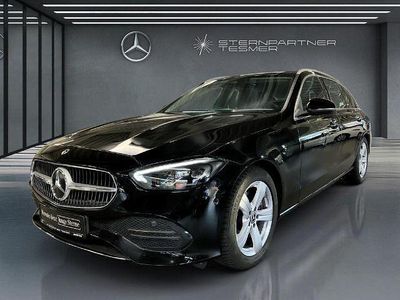 Unilack schwarz uni Gebraucht 2022 Mercedes C220 Avantgarde Kombi | 29.540 € (Fairer Preis)