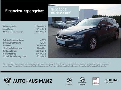 Gebraucht VW Passat Business 150 PS (110 kW) 2023 Blau Kombi