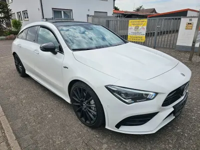 Gebraucht Mercedes CLA35 AMG Shooting Brake AMG 306 PS (225 kW) 2022 Weiß Kombi