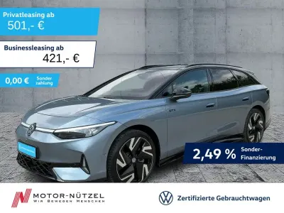 Gebraucht VW ID.7 GTX 250 kW (340 PS) 2025 Stonewashed blue metallic Kombi