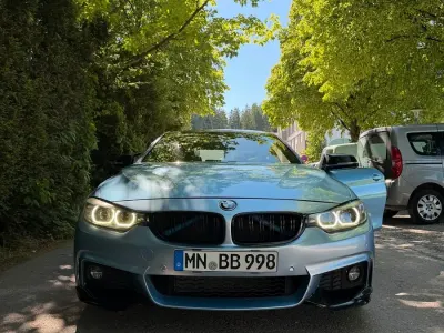 Gebraucht BMW 430 M Sport 254 PS (186 kW) 2017 Blau Coupé
