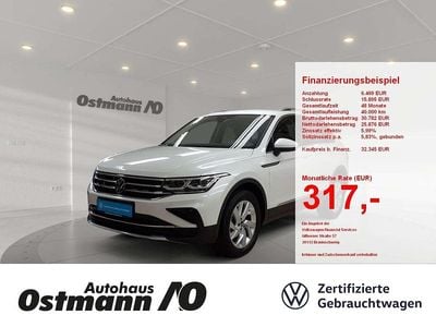 Gebraucht VW Tiguan Elegance 150 PS (110 kW) 2023 Oryxweiß perlmutteffekt SUV