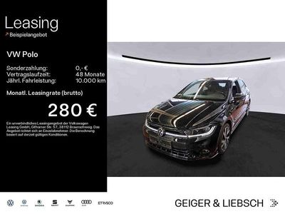 Schwarz Gebraucht 2022 VW Polo R-line Limousine | 21.998 € (Fairer Preis)