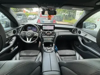Gebraucht Mercedes C220 AMG 194 PS (142 kW) 2019 Grau Limousine