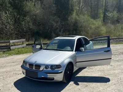 Gebraucht BMW 316 115 PS (84 kW) 2002 Silber Coupé