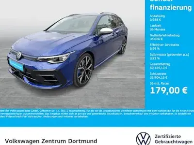 Usata VW Golf VIII R 333 CV (244 kW) 2025 Blu Station wagon