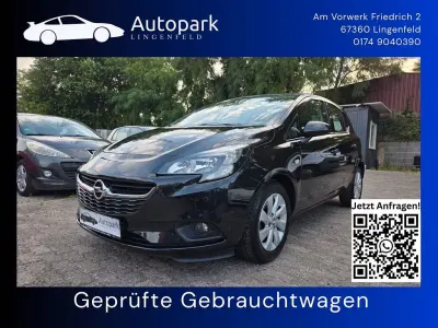 Gebraucht Opel Corsa Selection 95 PS (69 kW) 2016 Schwarz Kleinwagen