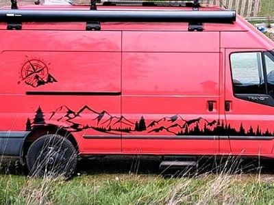 Brugt Ford Transit Tourneo 125 HK (91 kW) 2012 Rød MPV