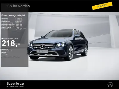 Gebraucht Mercedes E220 All-Terrain Avantgarde 194 PS (142 kW) 2018 Blau Kombi