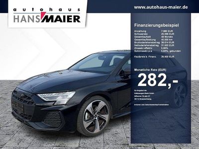 Usata Audi A3 S-Line 150 CV (110 kW) 2024 Nero Berlina