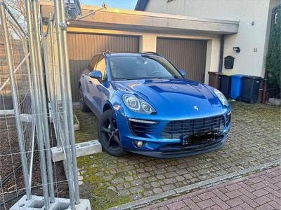 Blau Gebraucht 2016 Porsche Macan S SUV | 29.350 € (Fairer Preis)