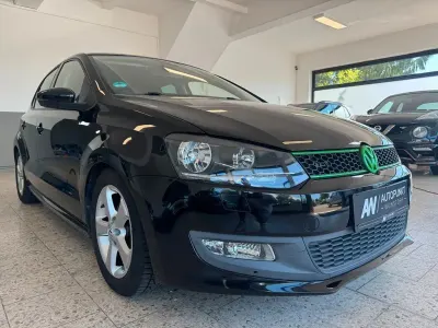 Gebraucht VW Polo Team 105 PS (77 kW) 2011 Schwarz Kleinwagen