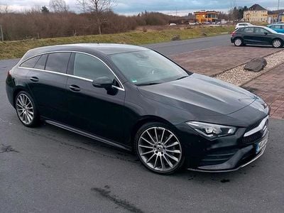 Schwarz Gebraucht 2021 Mercedes CLA200 AMG Limousine | 21.500 € (Fairer Preis)